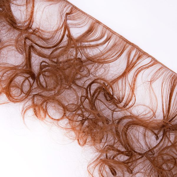 Трессы для кукол 15 см, 100 см, 38 г, 05 каштановый, HobbyBe HAR-4