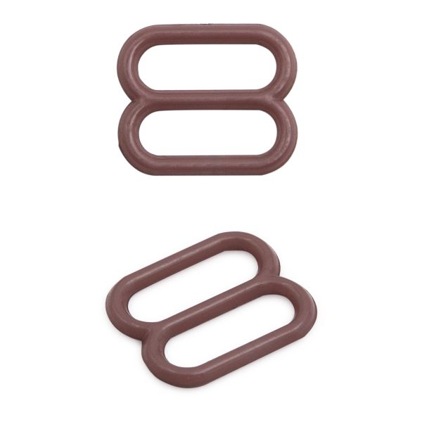 Рамки-регуляторы для бюстгальтера пластик 10.0 мм, 100 шт, C072 шиншилла