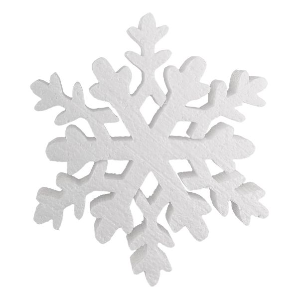 Заготовка из пенопласта Снежинка, Рождественская звезда 15 см, 1 шт, DPZ-35 Love2art