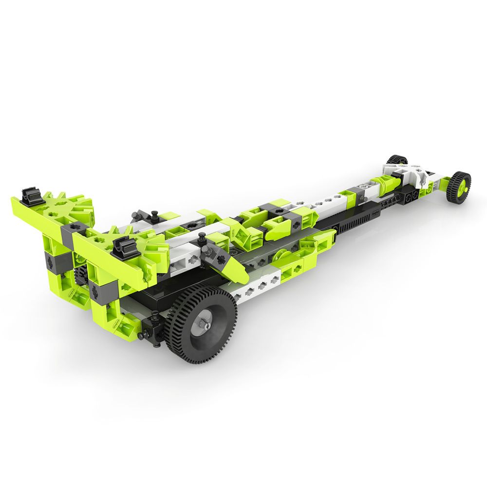 Конструктор пластиковый 30 моделей, с мотором 121 элемент, Поделкин PKE-06