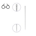 Иглы ручные для слабовидящих №5-9, 6 шт, P, Gamma N-004