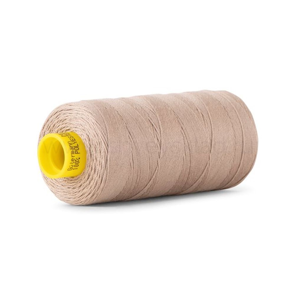 Нить отделочная Gutermann Mara 30/2, 300 м, 702404, 215 т.кремово-бежевый, 1 катушка