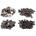 Кнопка Дельта (O-образная) ⌀15/12 мм, ≈720 шт, МЕТАЛЛ, чер.никель, NEW STAR