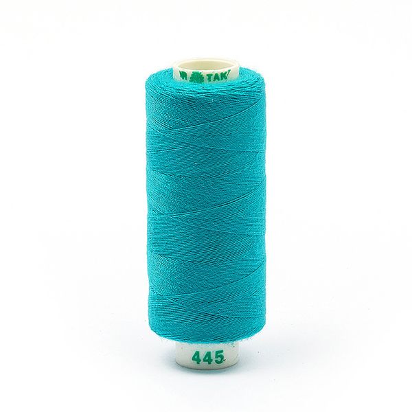 Нитки швейные бытовые Dor Tak 40/2, 366 м / 10 кат., 445 бирюзовый