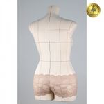 Кружево эластичное (стрейч) L838 180мм цв.168 серебристый пион, 25 м, Kruzhevo