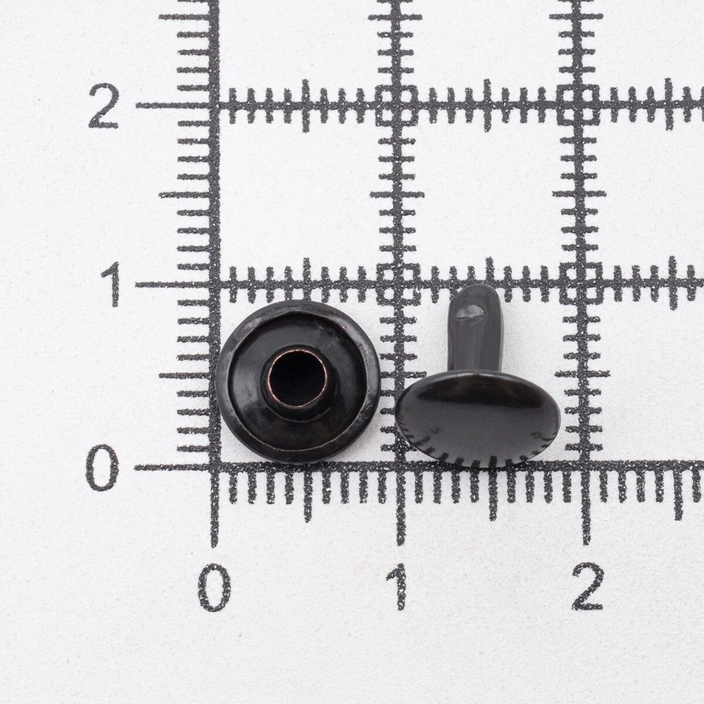 Хольнитены двухсторонние ⌀9 мм, h=9 мм, сталь, New Star №33.5, цв.оксид, ≈100 шт