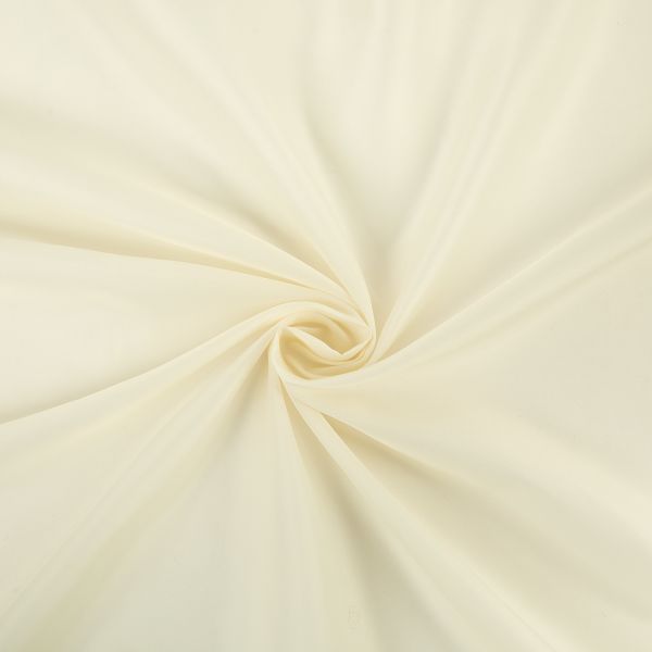 Ткань подкладочная (таффета) 180Т, 57 г/м², 500х152 см, 126 кремовый, Gamma 180Т