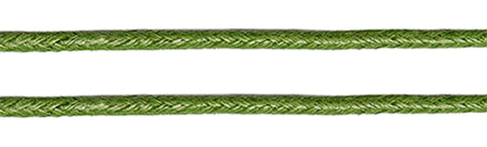 Шнур вощеный 1.0 мм / 100 метров, 262 т.зеленый