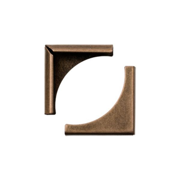 Уголки для альбомов, 20 шт, 23 под античную бронзу, Mr.Painter VIN-11