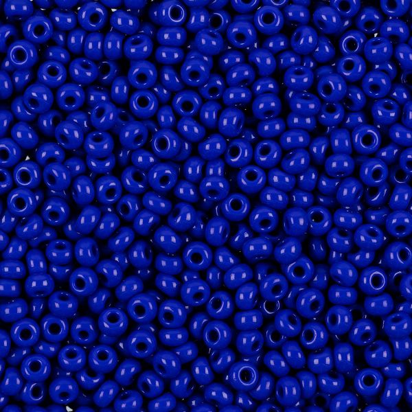Бисер Preciosa 7/0 (3.4 мм), 50 г, 33060 васильковый, 311-19001