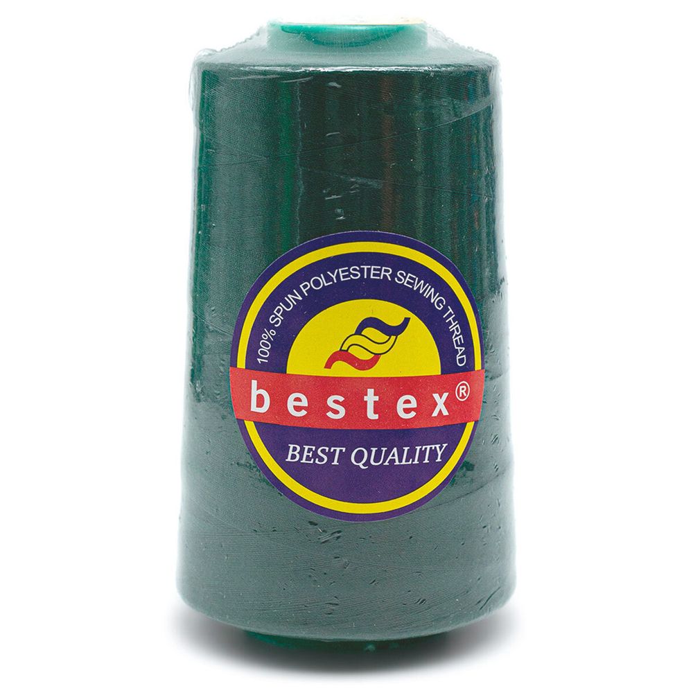 Нитки универсальные Bestex 50/2, 4570 м (5000 ярд) / 1 кат., 126 лесной зеленый