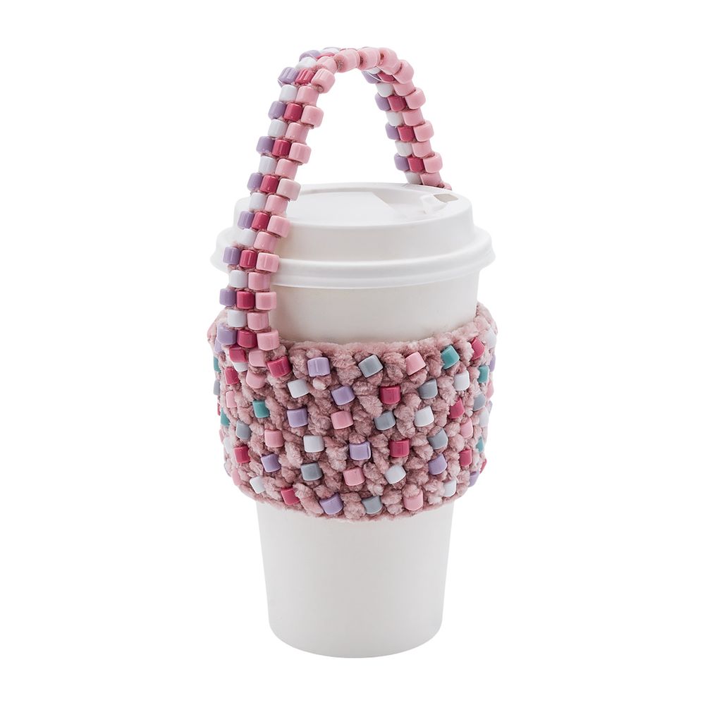 Бусины пластик 5х6 мм, 50 г, микс цвета, цилиндр, пастельный Astra&Craft, 2141