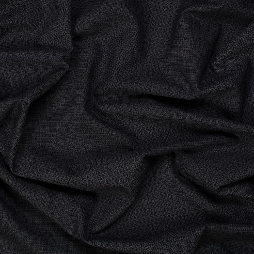 Ткань костюмная 191 г/м², 150х150±2 см, 06 черный/black, Gamma SUTF-002N