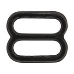 Рамки-регуляторы для бюстгальтера пластик 10.0 мм, черный, 100 шт, 512050-3