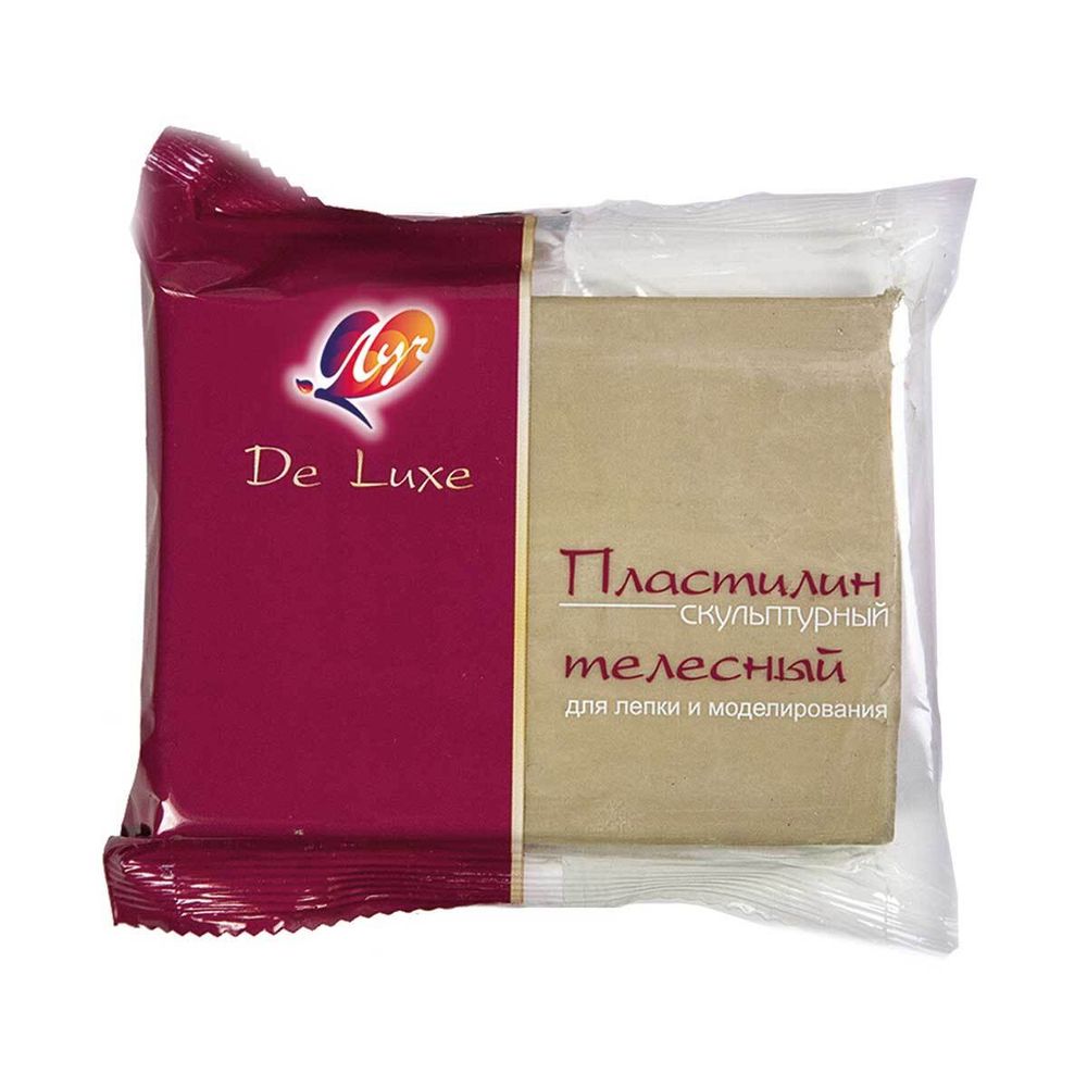 Пластилин скульптурный, 300 гр (Телесного цвета), 23С-1482-08