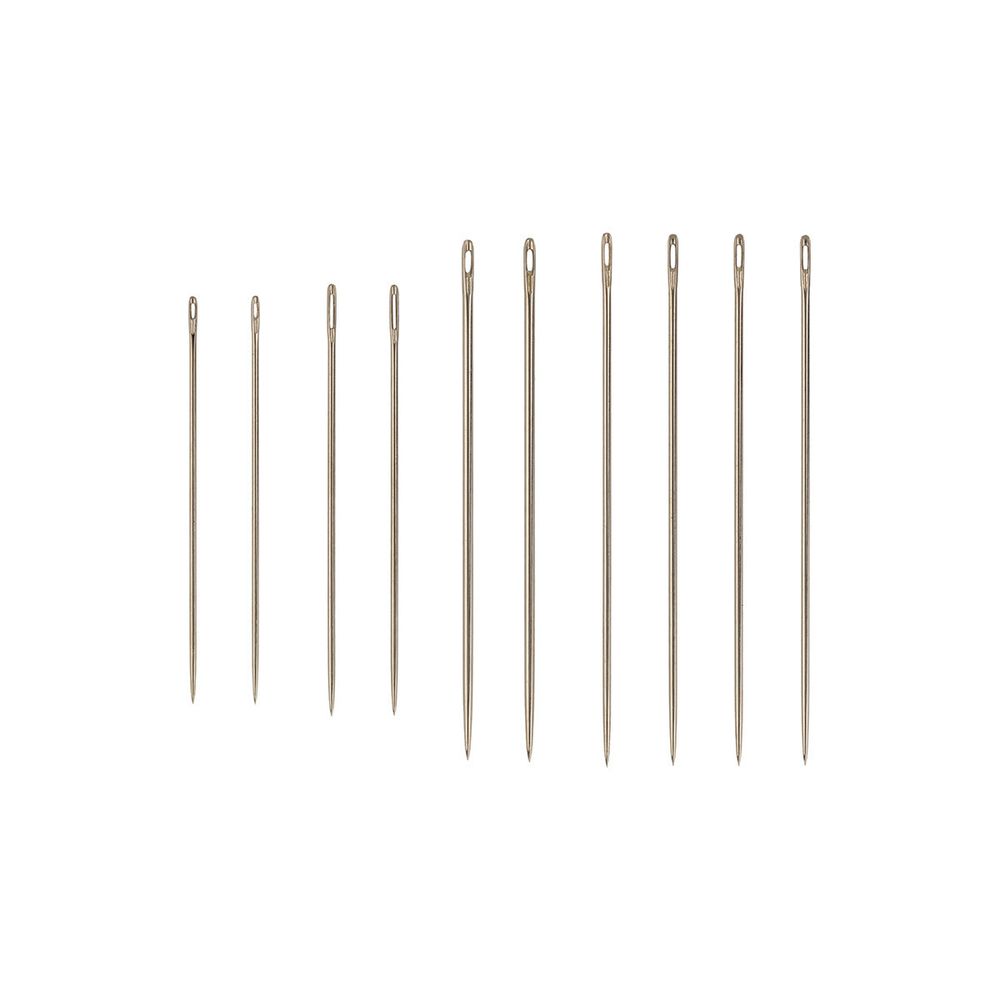 Иглы ручные набор для ручного шитья №7, 10 шт, Gamma NIR-33