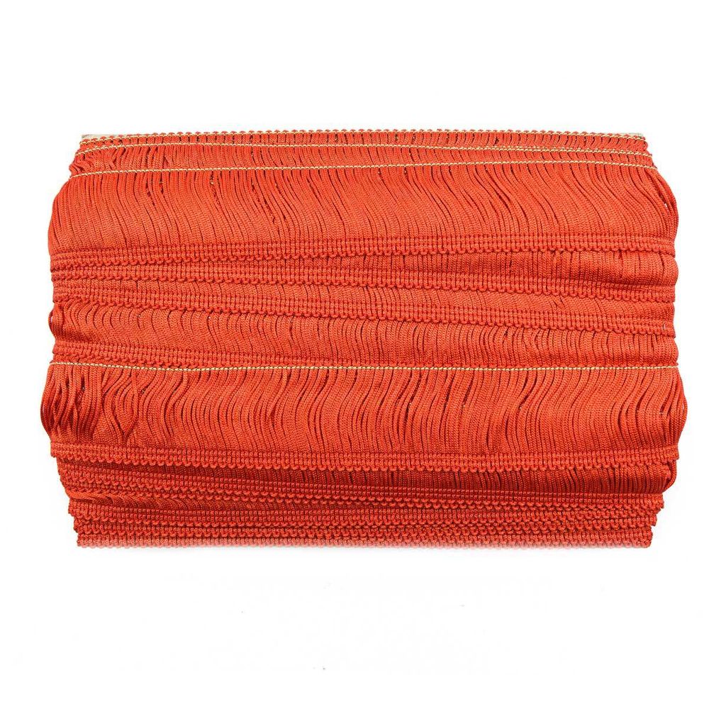 Бахрома отделочная 35.0 мм / 25 метров, цв.270 красный