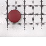 Пуговицы на ножке 24L (15мм) (Bordo (бордовый)) NE68, 72 шт