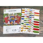 Набор для вышивания нитками LetiStitch L9946, Поместье Мяу 44х32см