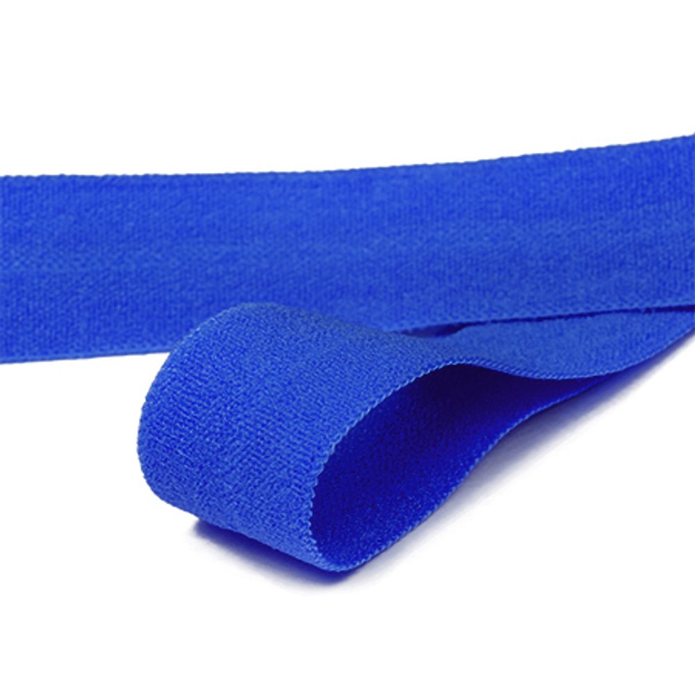Резинка бельевая (окантовочная) матовая 15.0 мм / 50 метров, S220 синий ультрамарин