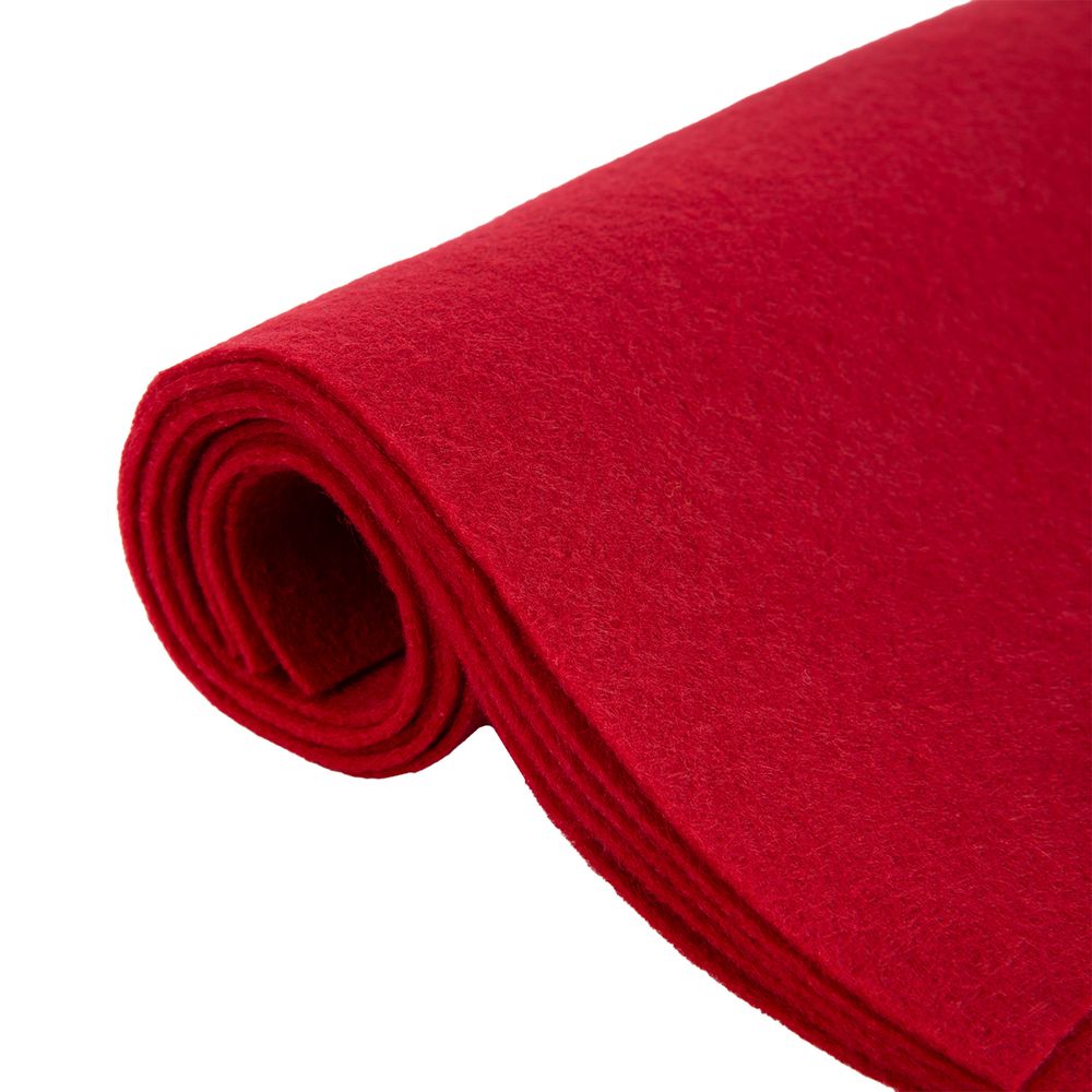 Фетр листовой 1 мм, 20х30 см, 5 шт, 005 т.красный, Blitz FKC10-20/30