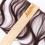 Трессы для кукол 15 см, 100 см, 22 г, 14 т.каштановый, HobbyBe HAR-15