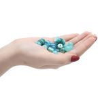 Набор декоративных бусин, 16 шт, Астра Premium