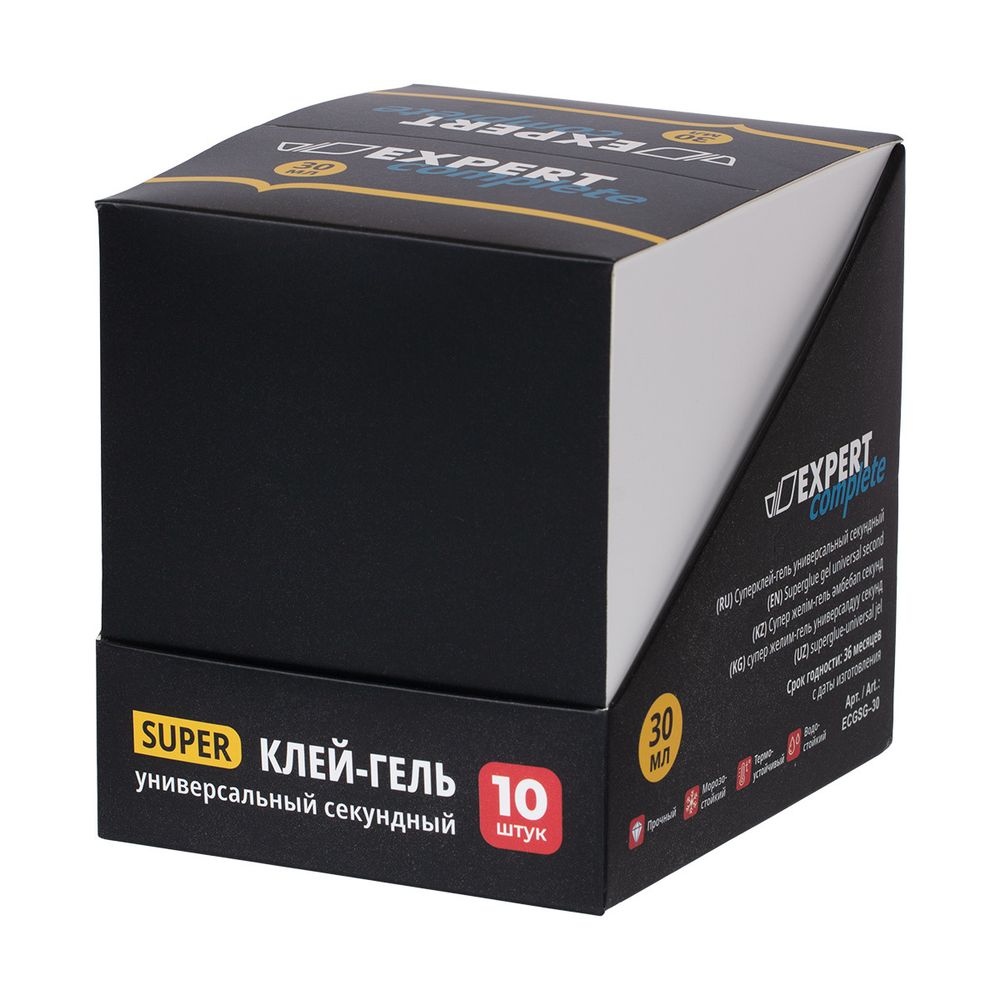Супер клей-гель 10 штх30 г, ECGSG-30, Expert Complete ECGSG-30