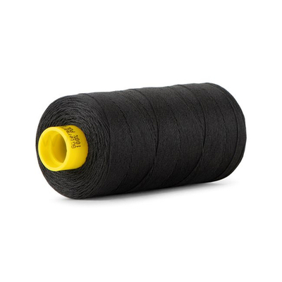 Нить отделочная Gutermann Mara 30/2, 300 м, 702404, _000 черный, 1 катушка