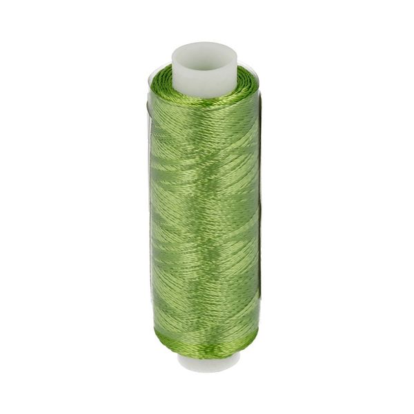 Нитки вышивальные Gamma V150/2, 10х200 ярдов, 3247 яр.салатовый