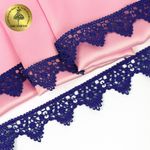 Кружево гипюр (плетёное) 26 мм, 0798 цв.F223 синий ультрамарин уп.27м, Kruzhevo