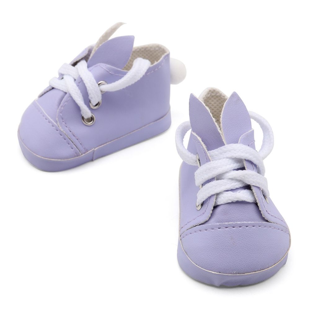 Ботиночки для кукол 7х3,7х3.5 см,1 пара, Astra&amp;Craft, цв. фиолетовый, SH-0031