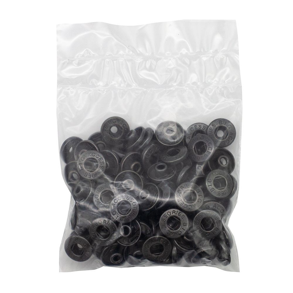 Часть кнопки Альфа (S-образная) ⌀13.5 мм (B-часть), т.медь, 100 шт, BIG