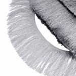 Бахрома отделочная широкая 120.0 мм / 25 метров, нитяная, 154 светло-серый, 0390-0310