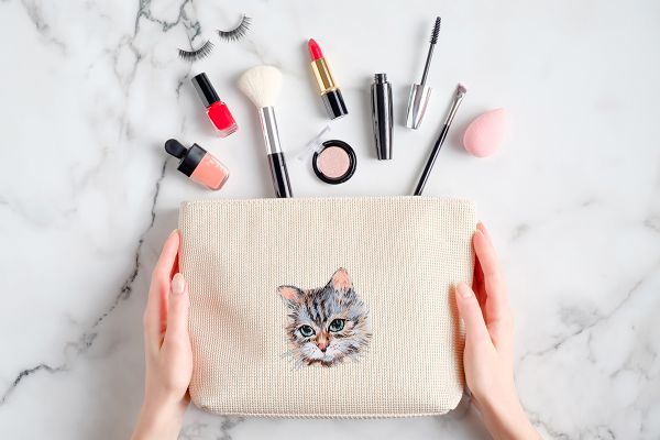 Набор для вышивания нитками Panna Живая картина JK-2278, Котенок, 6х7 см