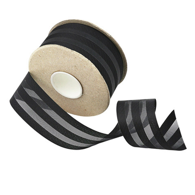 Лента капроновая (органза) 43.0 мм / 30 метров, 1% п/а, 99% п/э, черный, 90365