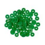 Кнопка рубашечная установочная пластик ⌀12 мм, 500 шт, 008 зеленый, Micron POM-12/500