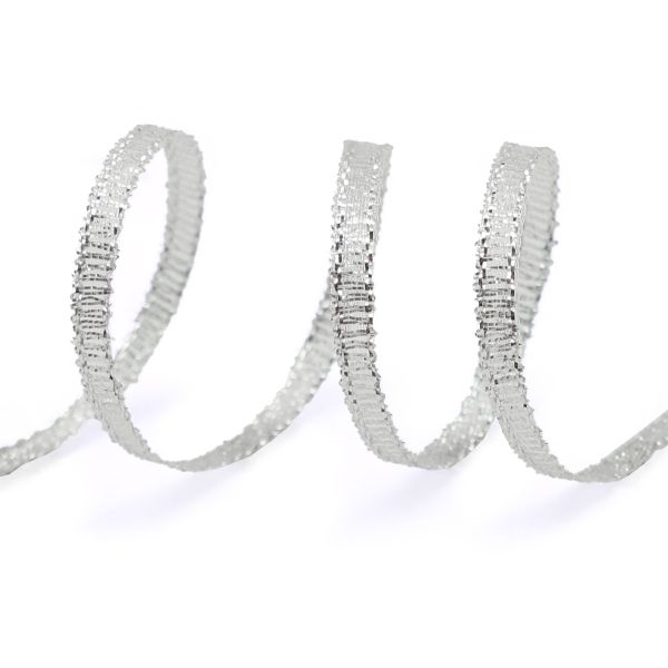 Лента металлизированная 3.0 мм, 100м 0080-0300 (серебро)