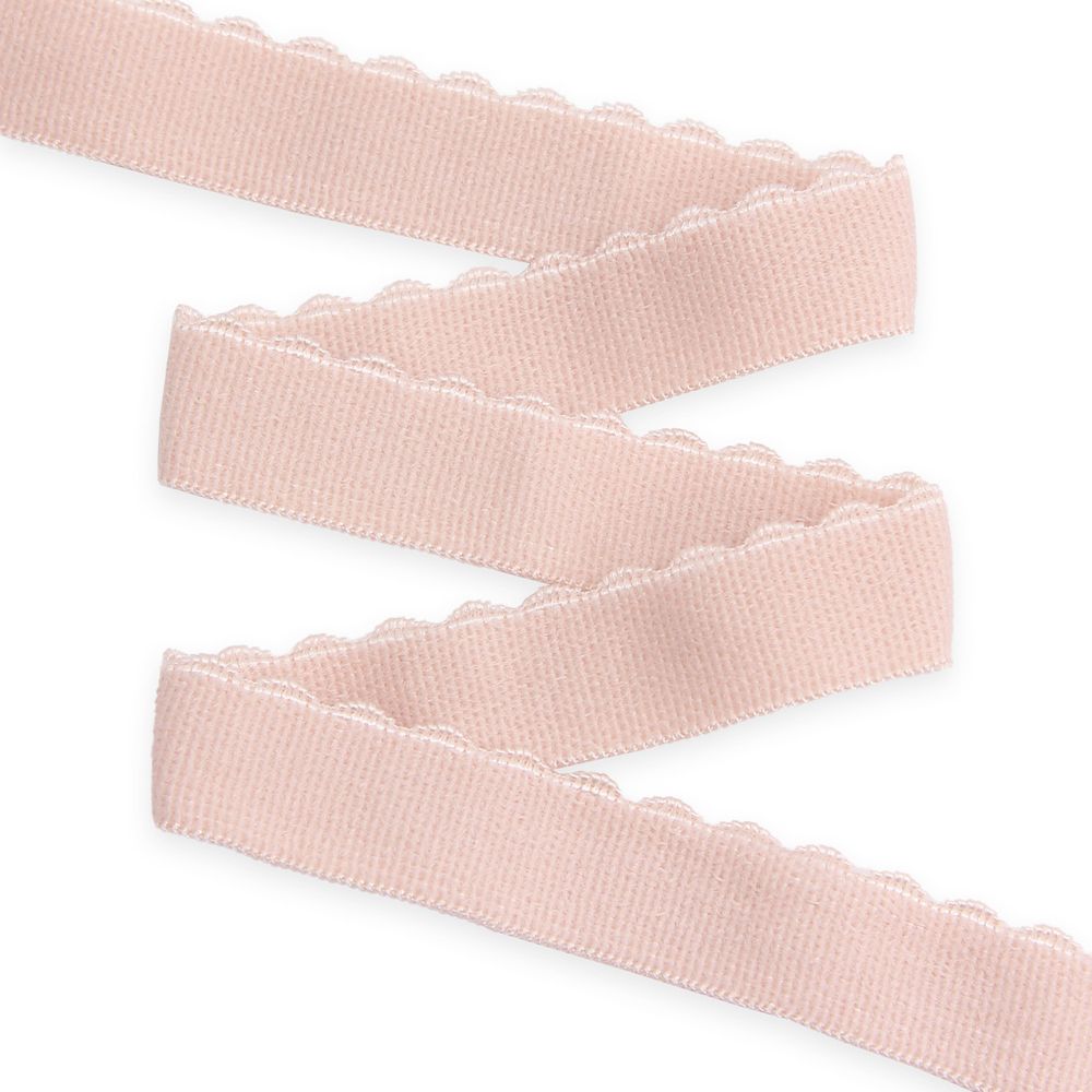 Резинка бельевая (отделочная) становая 15.0 мм / 50 метров, пудровый, (ML175.015/1)