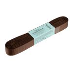 Лента репсовая нарезка 12.0 мм / 10 шт по 5.4 метра, 017 т.коричневый, Gamma GR-12