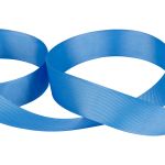 Лента репсовая нарезка 25.0 мм / 5 шт по 5.4 метра, 098 т.голубой, Gamma GR-25