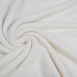 Мех трикотажный 280 г/м², шир.165см, цв.экрю, 20м /TOS/
