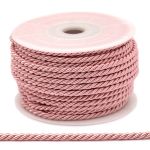 Шнур витой ⌀3.0 мм / 18.29 метров, 15 св-розовый