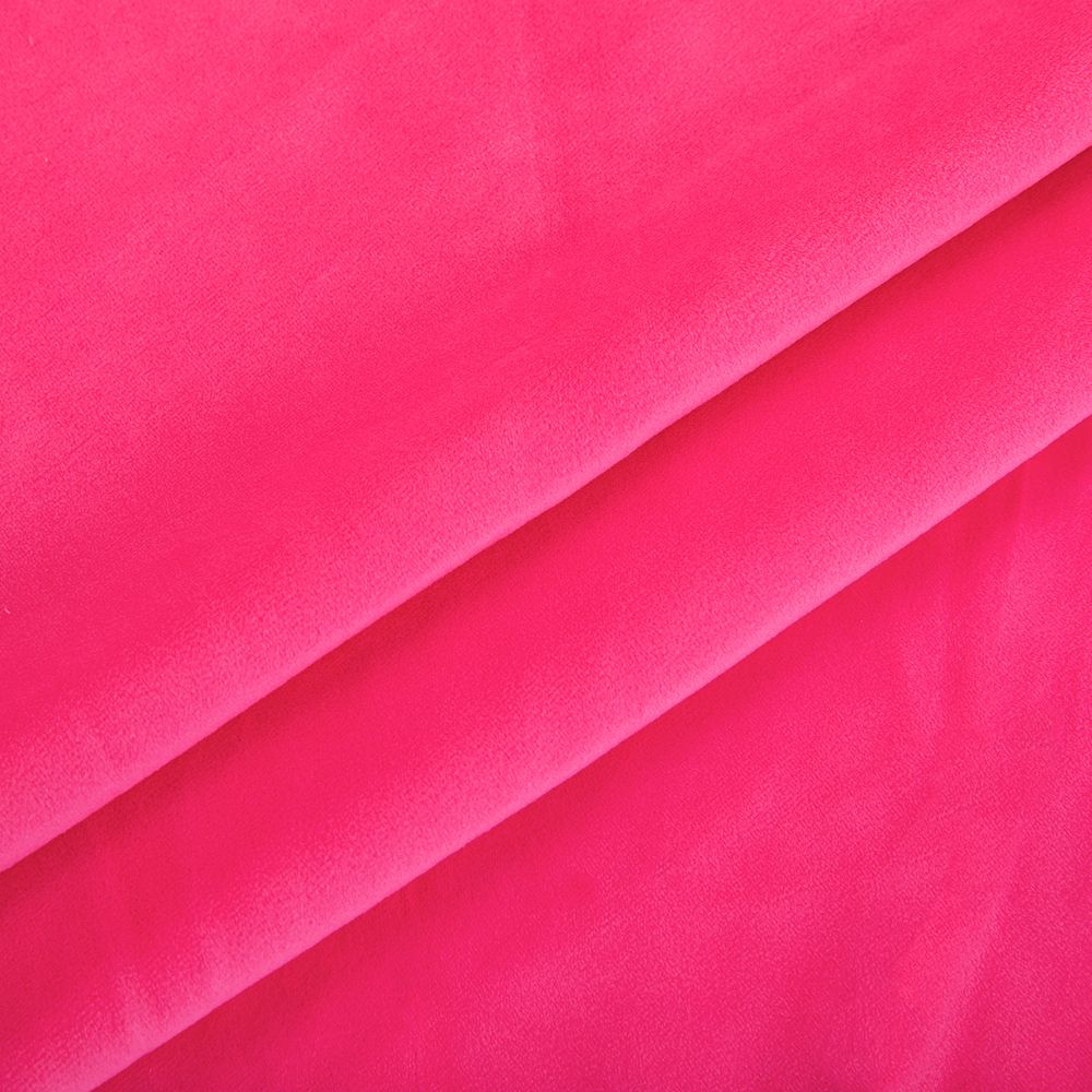 Микровелюр 312±5 г/м², 150х160±2 см, №009 ярко-розовый, Gamma MCVN
