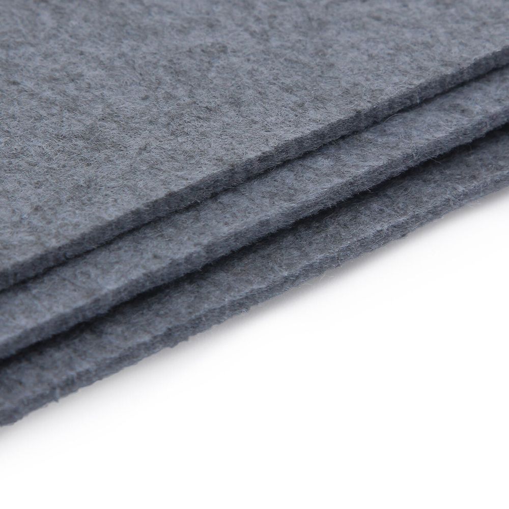 Фетр листовой жесткий 3.0 мм, 20х30см, 3 штук Astra&amp;Craft (AF898 т.серый)