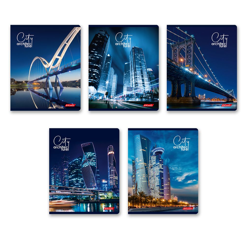 Тетрадь ученическая общая, A5+ 60 л. на скобе 65 г/м², белизна 100%, 10 шт, клетка в термоусадочной пленке, 000482 Мегаполис, Светоч 60ТСК5_0_2_1