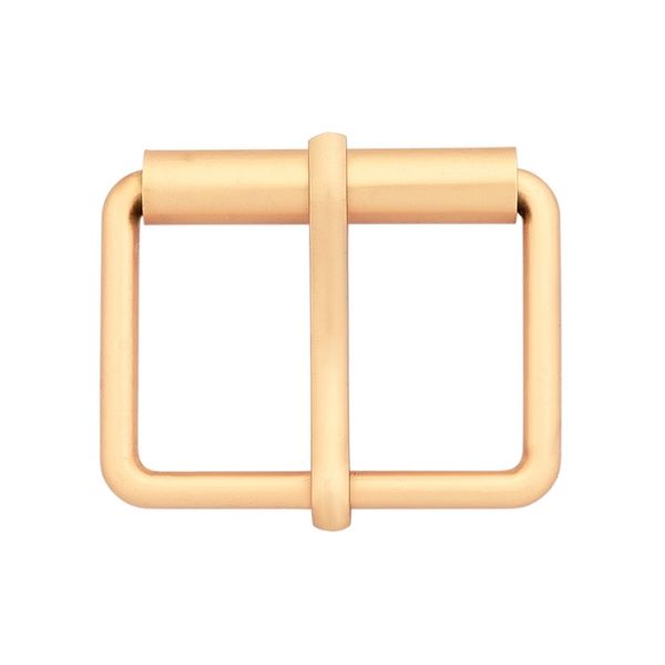 Пряжка прямоугольная 30 мм, металл (Gold Золото матовое), МТ_1864, 6 шт