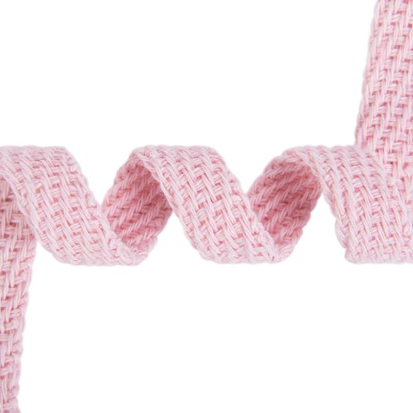 Шнур плоский ⌀9-10 мм, 20 м,±1 м, св.розовый, Гамма С3862Г17