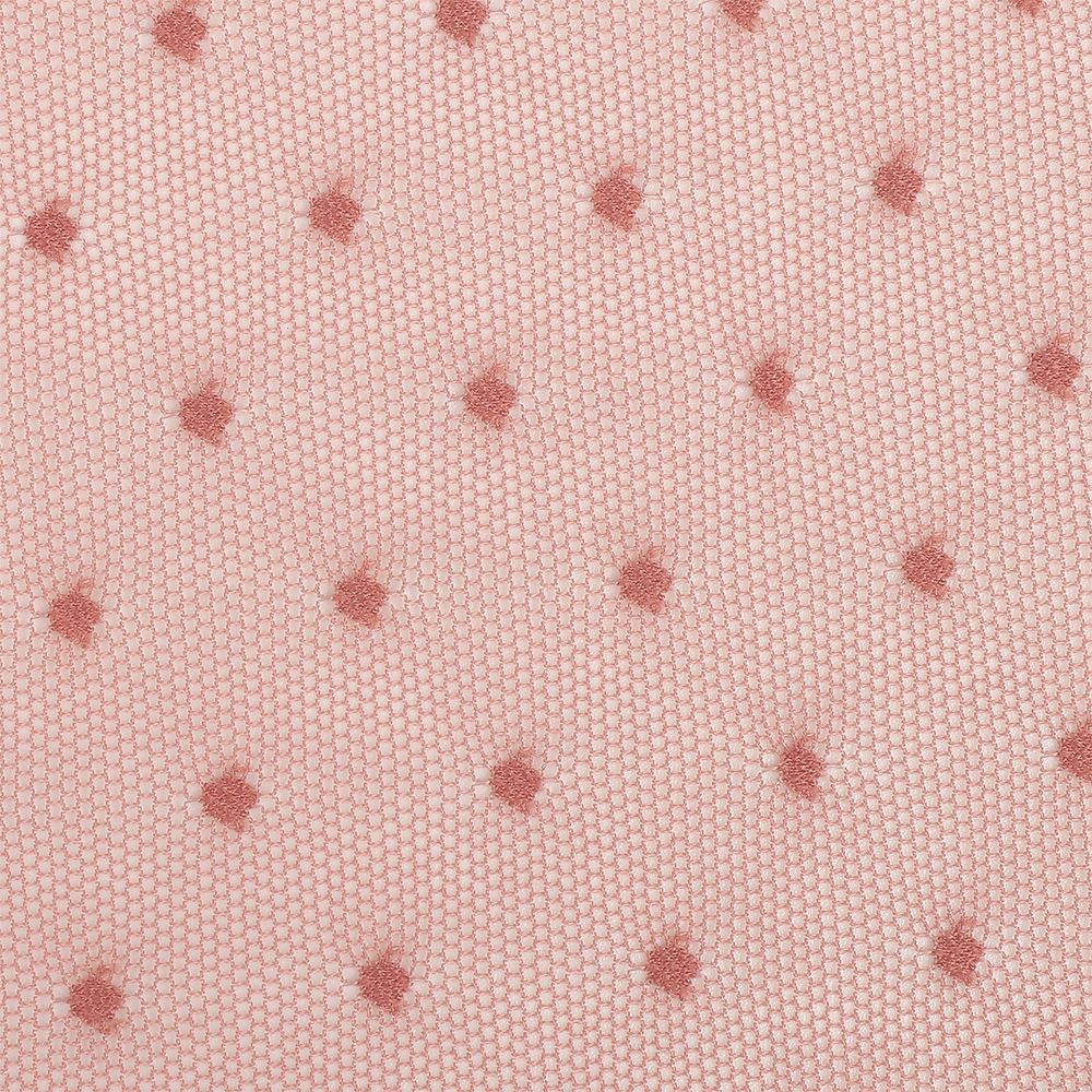 Сетка бельевая эластичная 65 г/м², шир.160 см / 1 метр, Мушка 00128, цв.04(17-1514) сухая роза /00128.04/1/