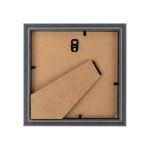 Рамка для картины (фото) пластик с оргстеклом 15х15 см, белый, Gamma ПРК-20